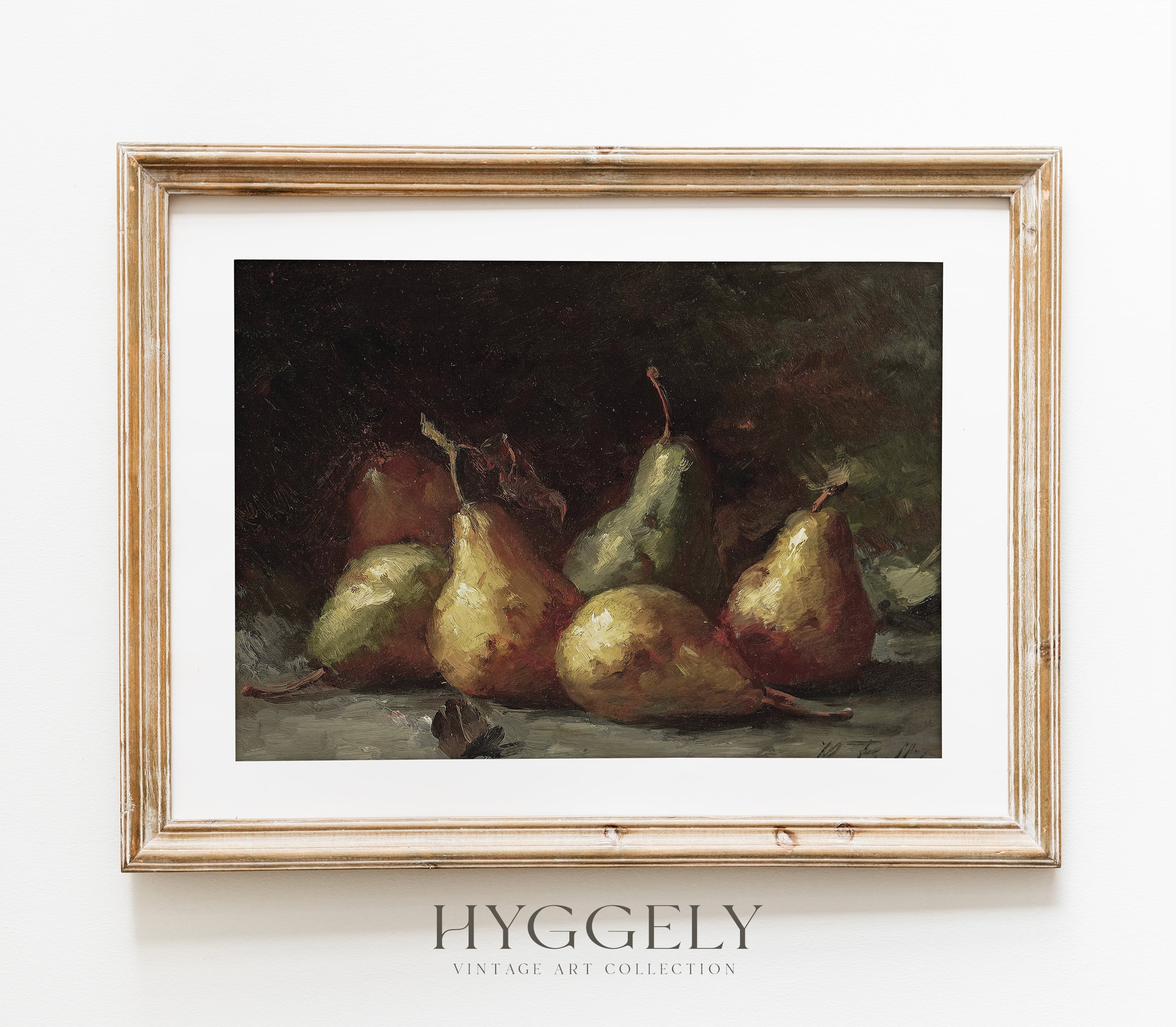 Vintage Moody Fruit Art Print S0149