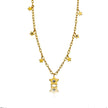 EVELYN Mini Stars & Zirconia Embeded Pendant Necklace