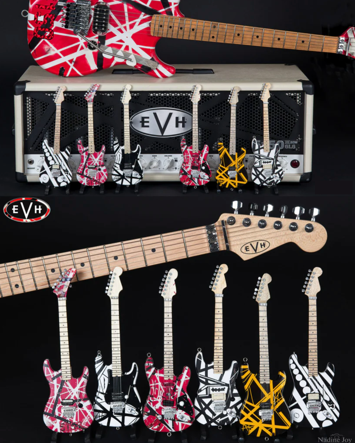 EVH 5150 Eddie Van Halen Mini Guitar Replica Collectible