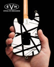 EVH Black & White VH1 Eddie Van Halen Mini Guitar Replica Collectible