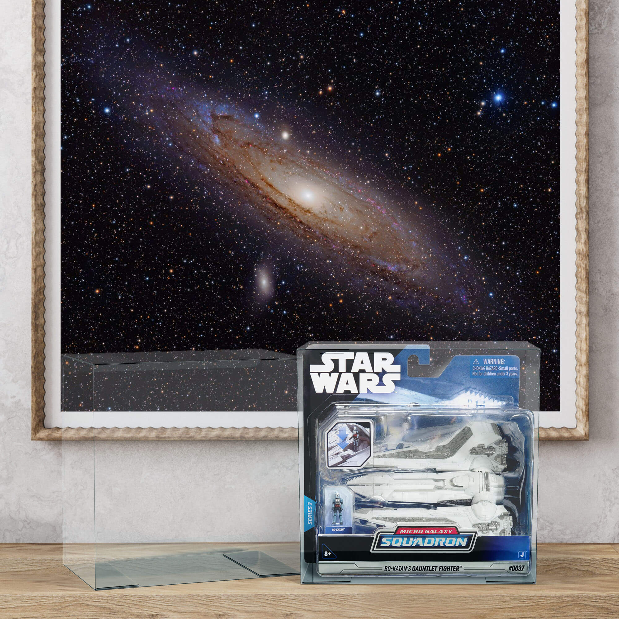 Star Wars Micro Galaxy Squadron Starfighter EVORETRO PET Protectors (0.40 mm, 10-Pack)