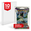 Pokémon Retail Booster Pack EVORETRO PET Protectors (Cardboard Packaging, 0.40 mm, 10-Pack)