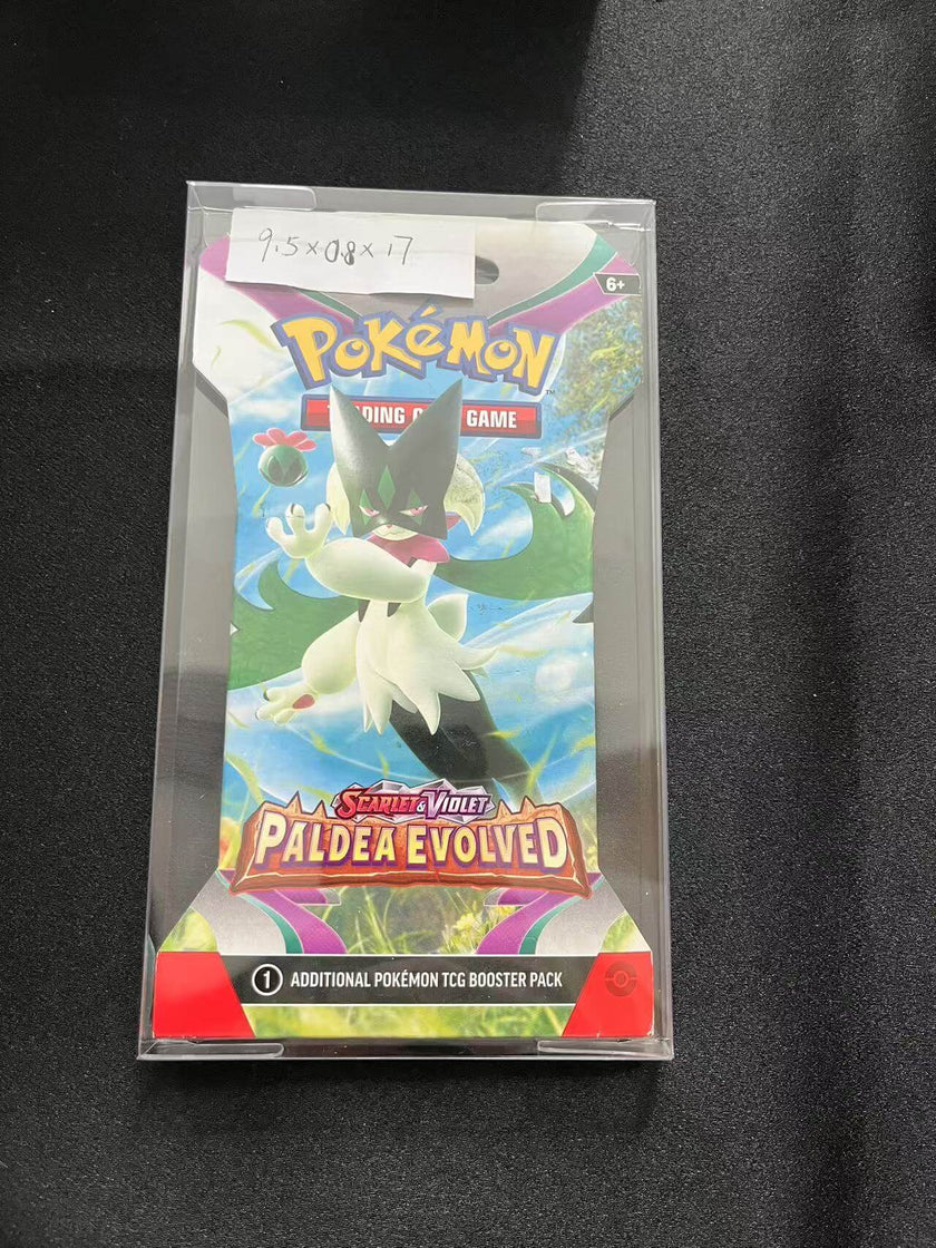 Pokémon Retail Booster Pack EVORETRO PET Protectors (Cardboard Packaging, 0.40 mm, 10-Pack)