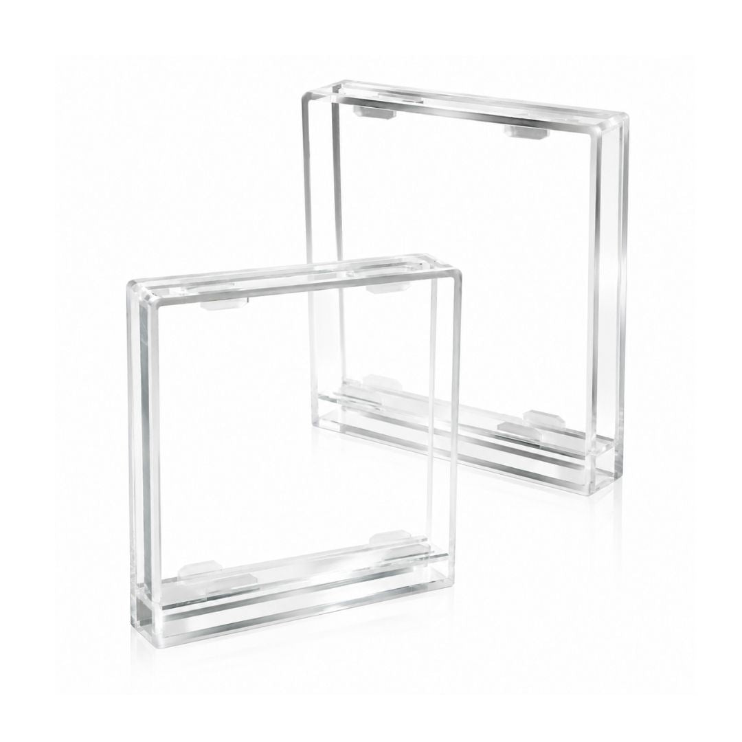 EVORETRO Acrylic Protector for PS1 Single-CD Slim Jewel Cases – Pack of 2