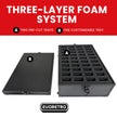 80-Slot EVORETRO Miniature Storage Case with Customizable Foam