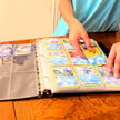 EVORETRO 9-Pocket Binder Pages for Trading Cards | 40 Sheets