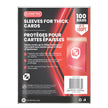 Large Card Sleeves – Fits Thick Cards Up to 180pt (Pack of 100)