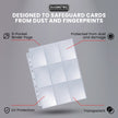 9 Pocket Binder Pages for Trading Cards – 100 Pack