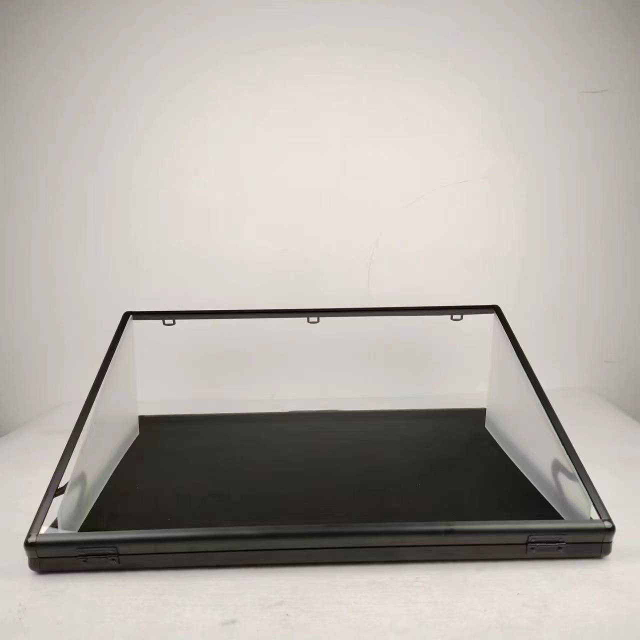 EVORETRO Lockable Aluminum Showcase Display Case 36x24x1.65