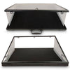 EVORETRO Lockable Aluminum Showcase Display Case 36x24x1.65