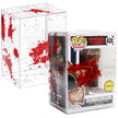 Funko Pop 4 Inches - Red Blood with Bullet Holes - EVORETRO PET Protector 0.40MM - Pack of 10