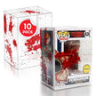 Funko Pop 4 Inches - Red Blood with Bullet Holes - EVORETRO PET Protector 0.40MM - Pack of 10