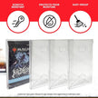 Pokemon Single Pack Booster, Magic, Yu-Gi-Oh Envelope - EVORETRO PET Protector 0.35MM - Pack of 10