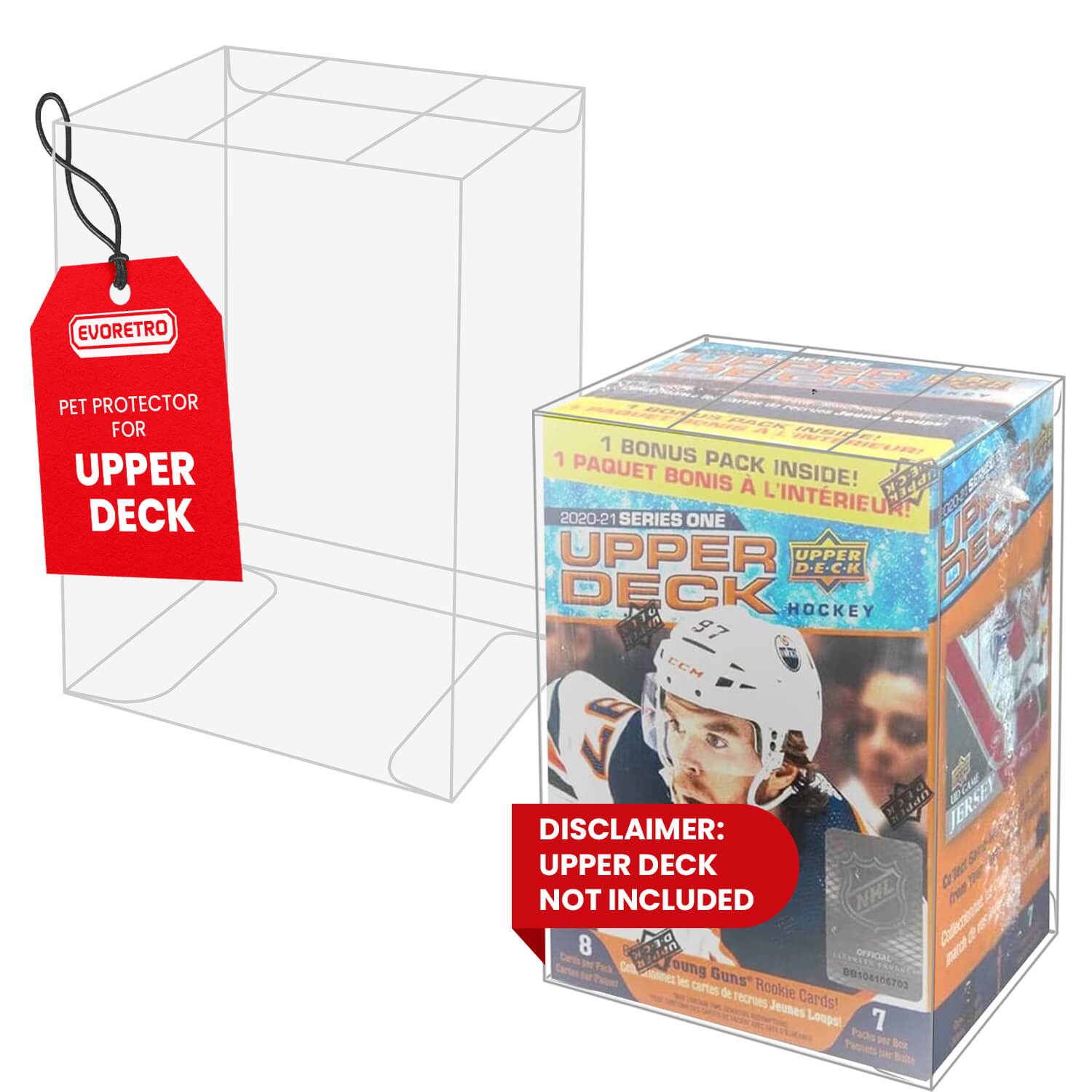 Upper Deck Series 1 Sports Card Sealed Box - PET Protector 0.45MM - EVORETRO