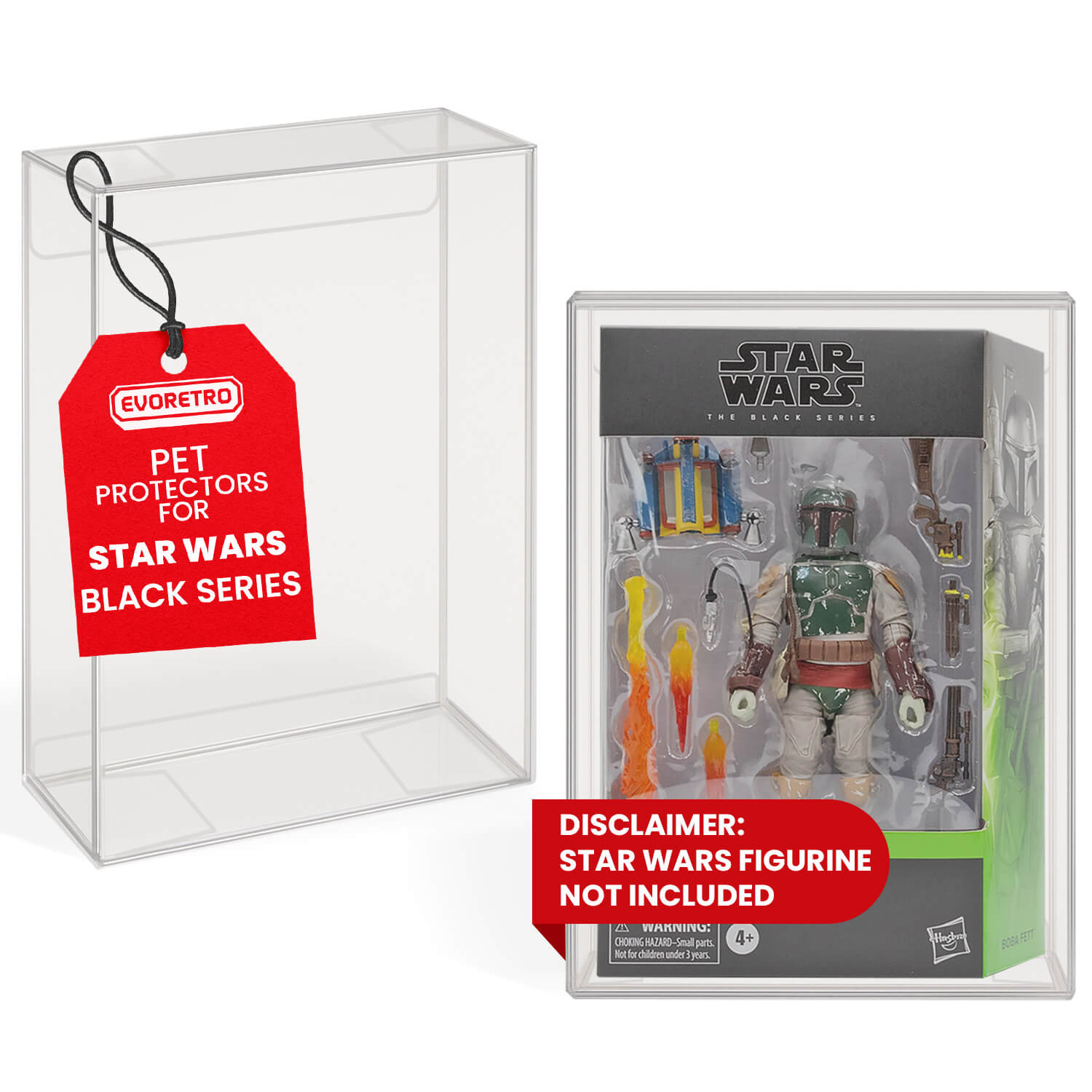 Star Wars Black Series Deluxe - EVORETRO PET Protector 0.40MM -