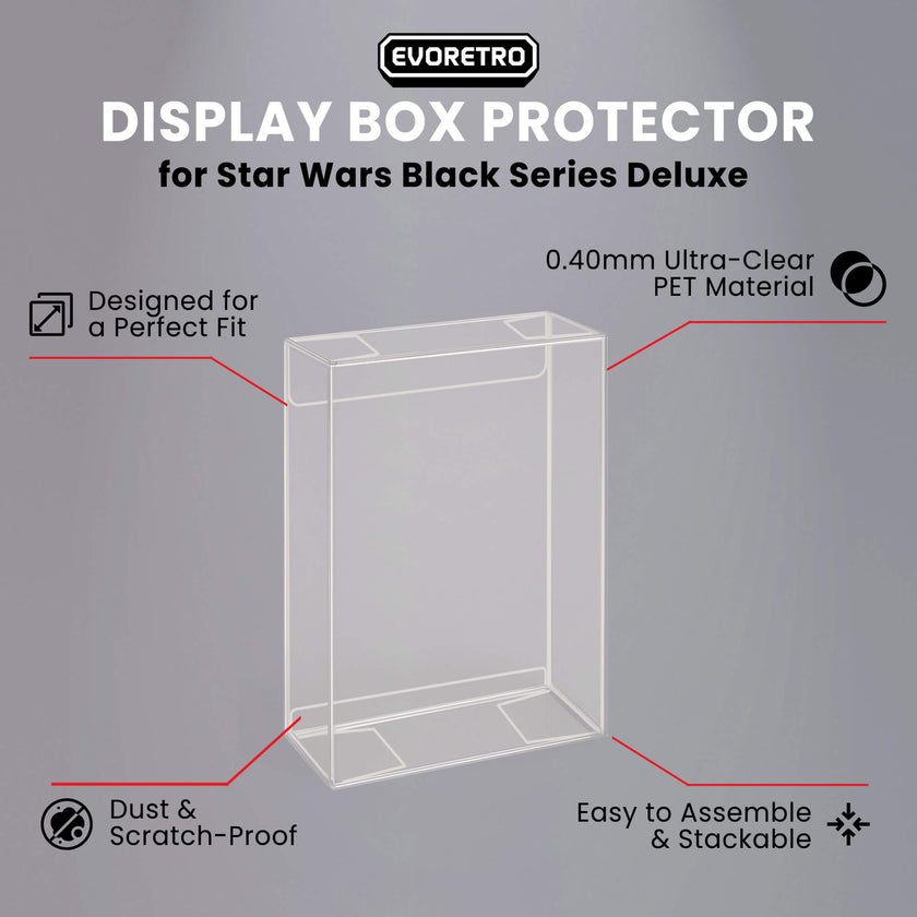 Star Wars Black Series Deluxe - EVORETRO PET Protector 0.40MM -