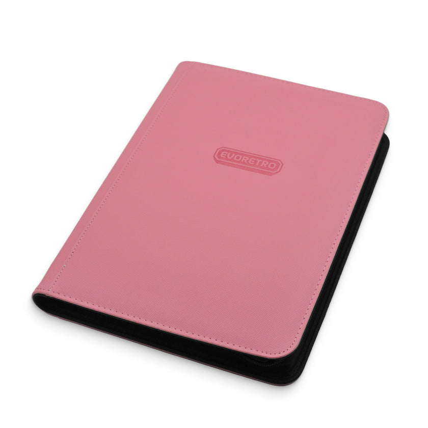 EVORETRO 9-Pocket Zip-Up Trading Card Zipper Binder for 360 cards