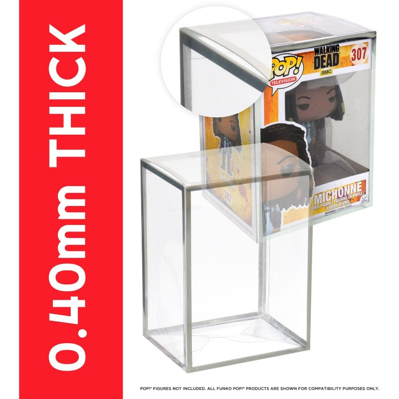 EVORETRO Mixed Printed Protectors for 4 Inches Funko Pop - 0.40mm Thick
