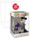 Funko Pop EVORETRO Protector | Fits 10-inch Funko POP Disney Castle – Pack of 10
