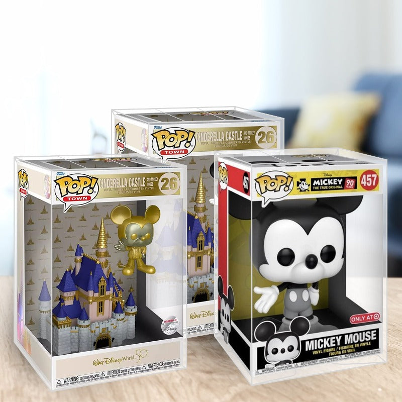 Funko Pop EVORETRO Protector | Fits 10-inch Funko POP Disney Castle – Pack of 10
