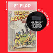 EVORETRO Comic Bags for Silver Age Comic Bags Protector - 2MIL