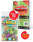 EVORETRO Comic Bags for Comics Regular and Silver Comic Bags - 2MIL