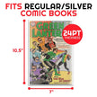 Regular-Silver Comic Backer Boards - Backboard 24PT