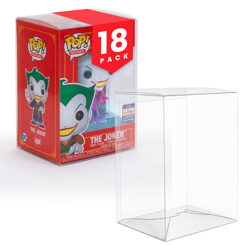 EVORETRO PREMIUM Funko Pop Plastic Protector for 4 Inch 0.50MM