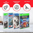 EVORETRO Acrylic Video Game Box Protector for Sony PS3 PS4, Blu-Ray, XBOX1 - Pack of 2