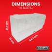 EVORETRO Acrylic Display Stand for Booster  DispenserPacks – Retail Counter Unit with Top Shelf