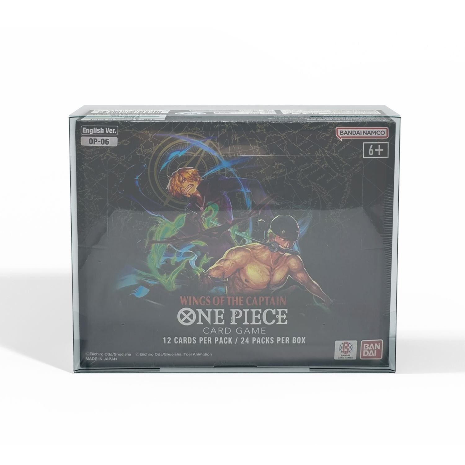 One Piece Booster Box EVORETRO PET Protectors (English, OPP 4-6, 0.40mm)