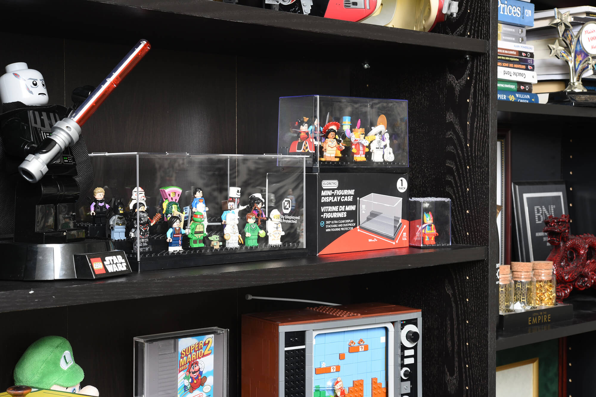 Lego Mini-figurine EVORETRO Display Case