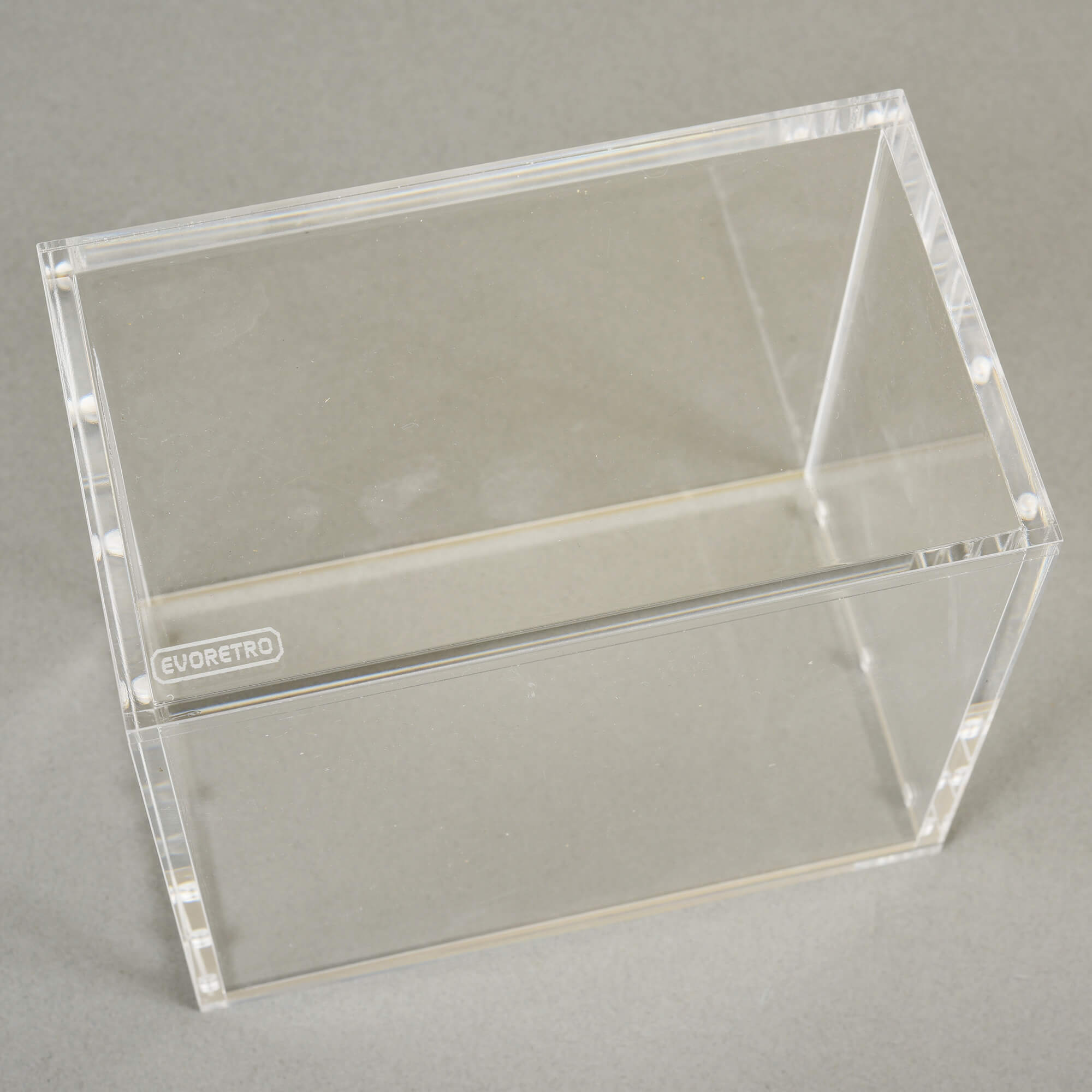 EVORETRO Acrylic Case for Pokemon Booster Box with Magnetic Lid Pack of 1