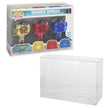 Funko Pop 2 Single Pop Wonderwoman EVORETRO PET Protector 0.35MM