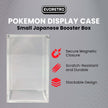 Japanese Small Booster Box EVORETRO Acrylic Case Magnetic Display
