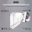 Japanese Large Booster Box EVORETRO Acrylic Case Magnetic Display