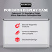 EVORETRO Acrylic Case Display for Pokemon 151 Scarlet Mega Charizard EX & Violet Ultra-Premium Collection Box