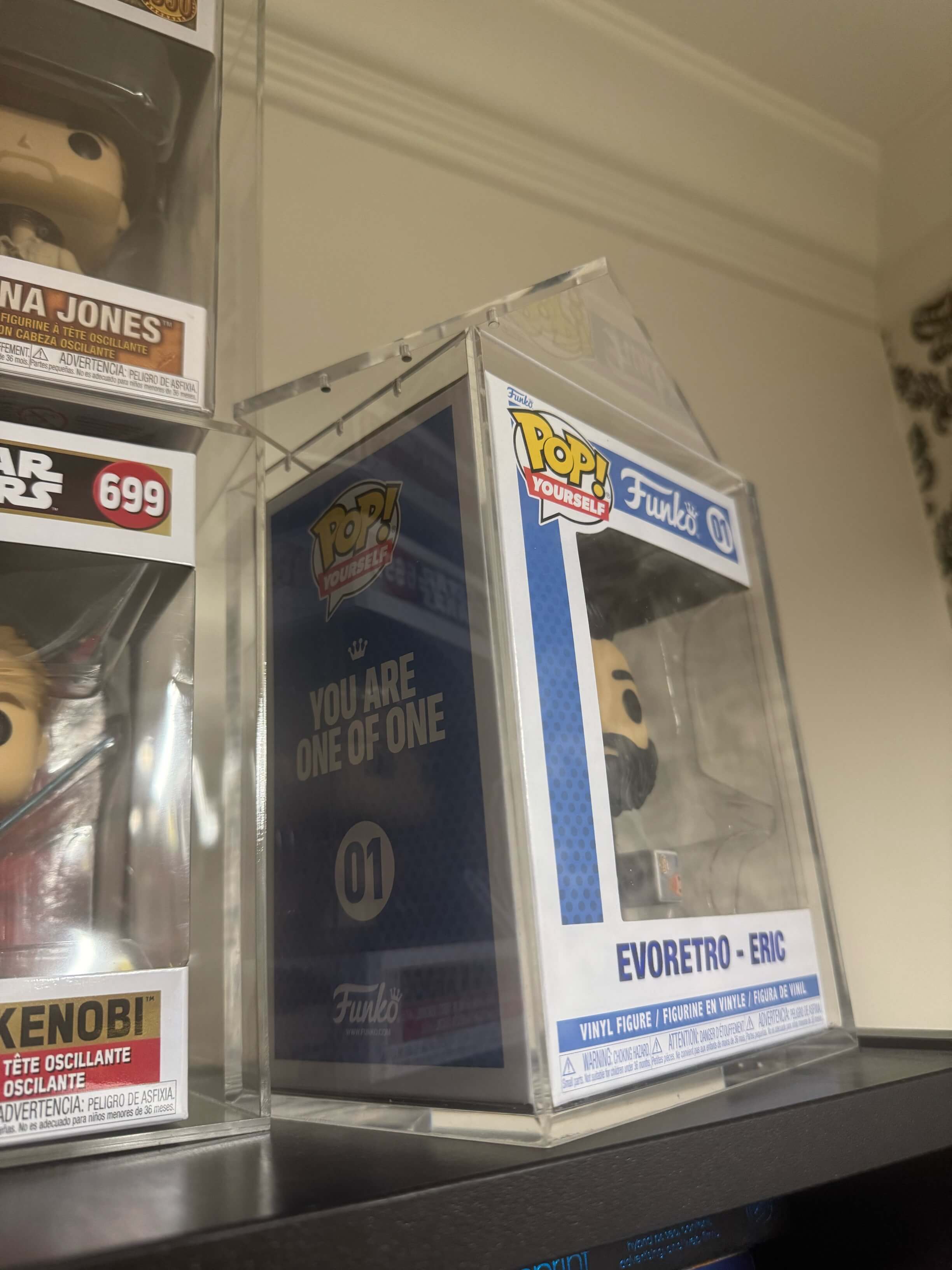 EVORETRO Acrylic Case Display for Standard size 4