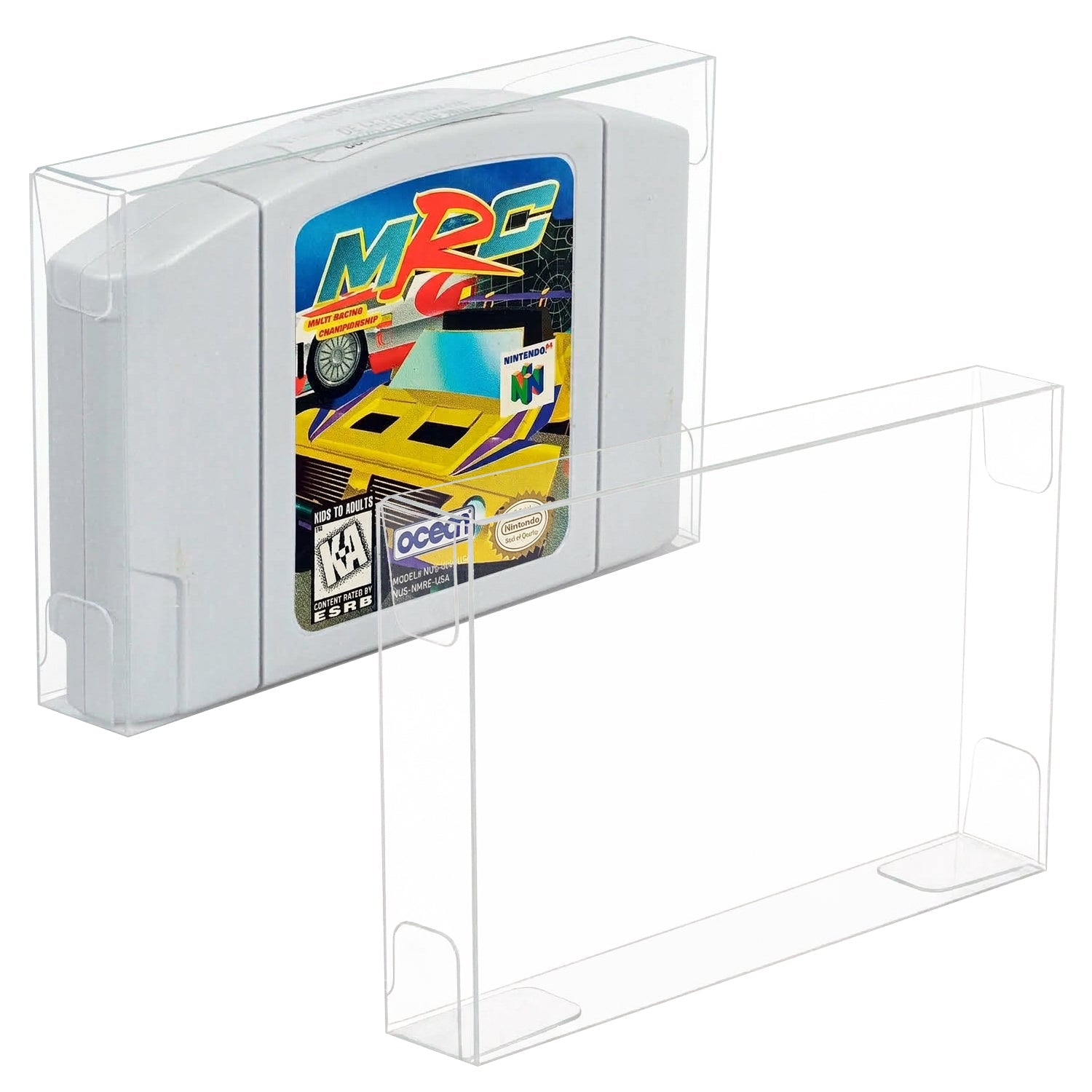 Nintendo 64 (Cartridge) EVORETRO PET Protectors - Pack of 25
