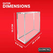 EVORETRO Acrylic Case Magnetic Display Japanese Large Booster Box