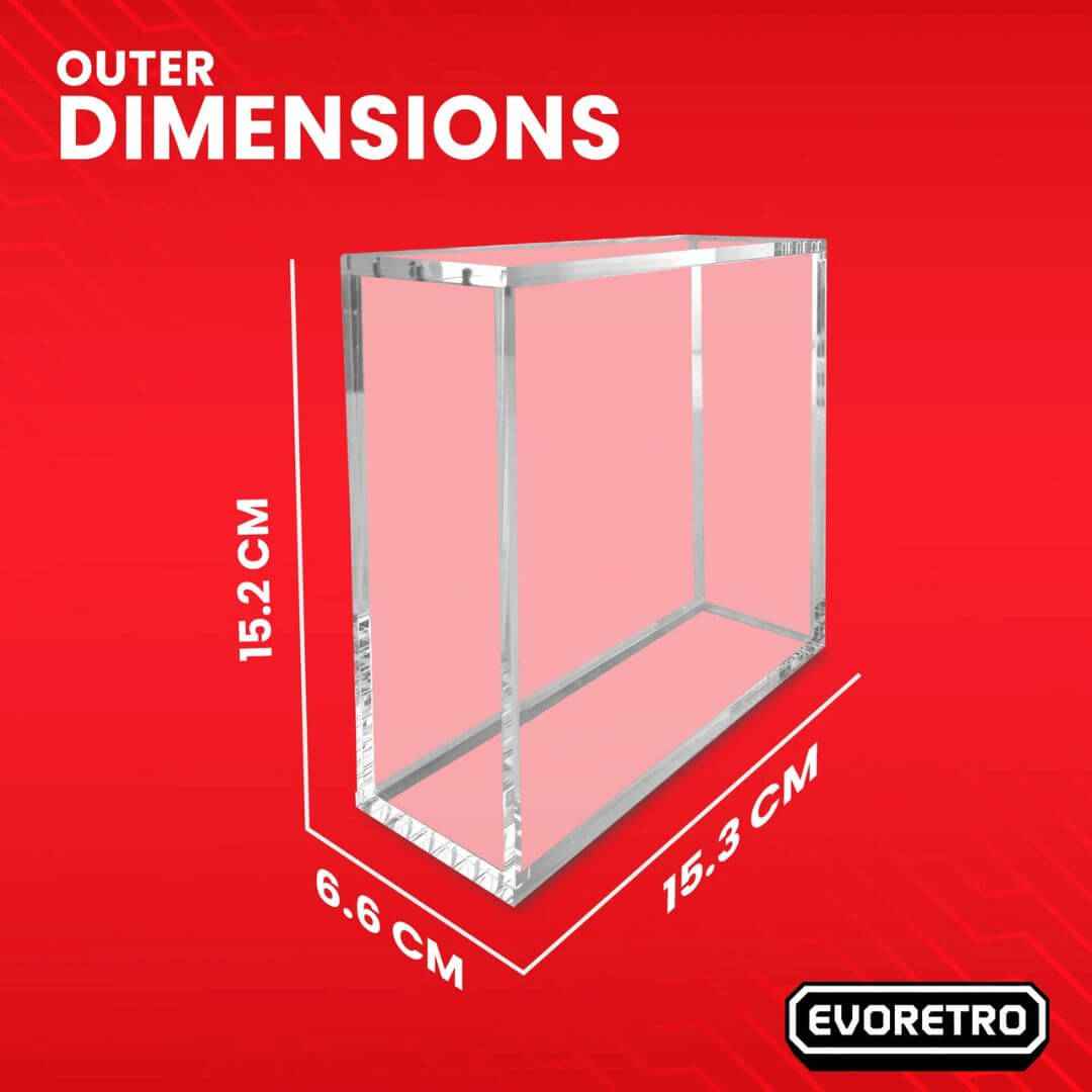 EVORETRO Acrylic Case Magnetic Display Japanese Large Booster Box