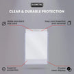 EVORETRO Top Loaders & Sleeves - Pack of 100 Toploaders 35PT & 100 Sleeves