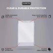 EVORETRO Top Loaders & Sleeves - Pack of 100 Toploaders 35PT & 100 Sleeves