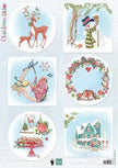 Christmas Wishes Deer A4 Cutting Sheet
