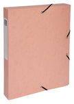EXACOMPTA - BOX FILE A4 40MM 0.7MM AQUAREL ASS. - ASSORTED COLOURS