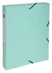 EXACOMPTA - BOX FILE A4 40MM 0.7MM AQUAREL ASS. - ASSORTED COLOURS