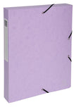 EXACOMPTA - BOX FILE A4 40MM 0.7MM AQUAREL ASS. - ASSORTED COLOURS