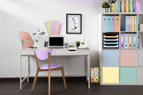 EXACOMPTA - BOX FILE A4 40MM 0.7MM AQUAREL ASS. - ASSORTED COLOURS