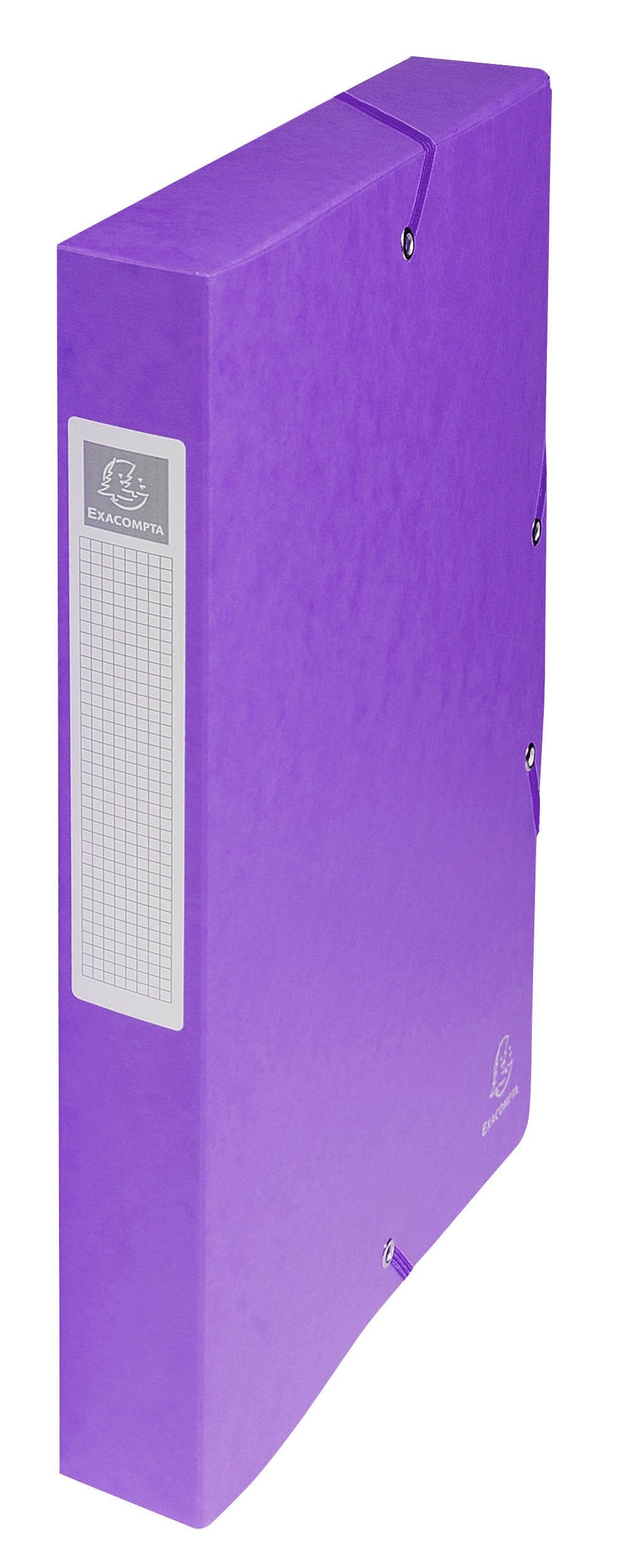 EXACOMPTA - BOX FILE PRESSBD FILE A4 40MM - ASSORTED COLOURS
