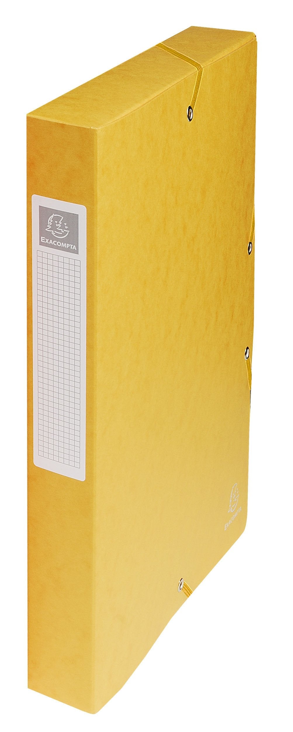 EXACOMPTA - BOX FILE PRESSBD FILE A4 40MM - ASSORTED COLOURS